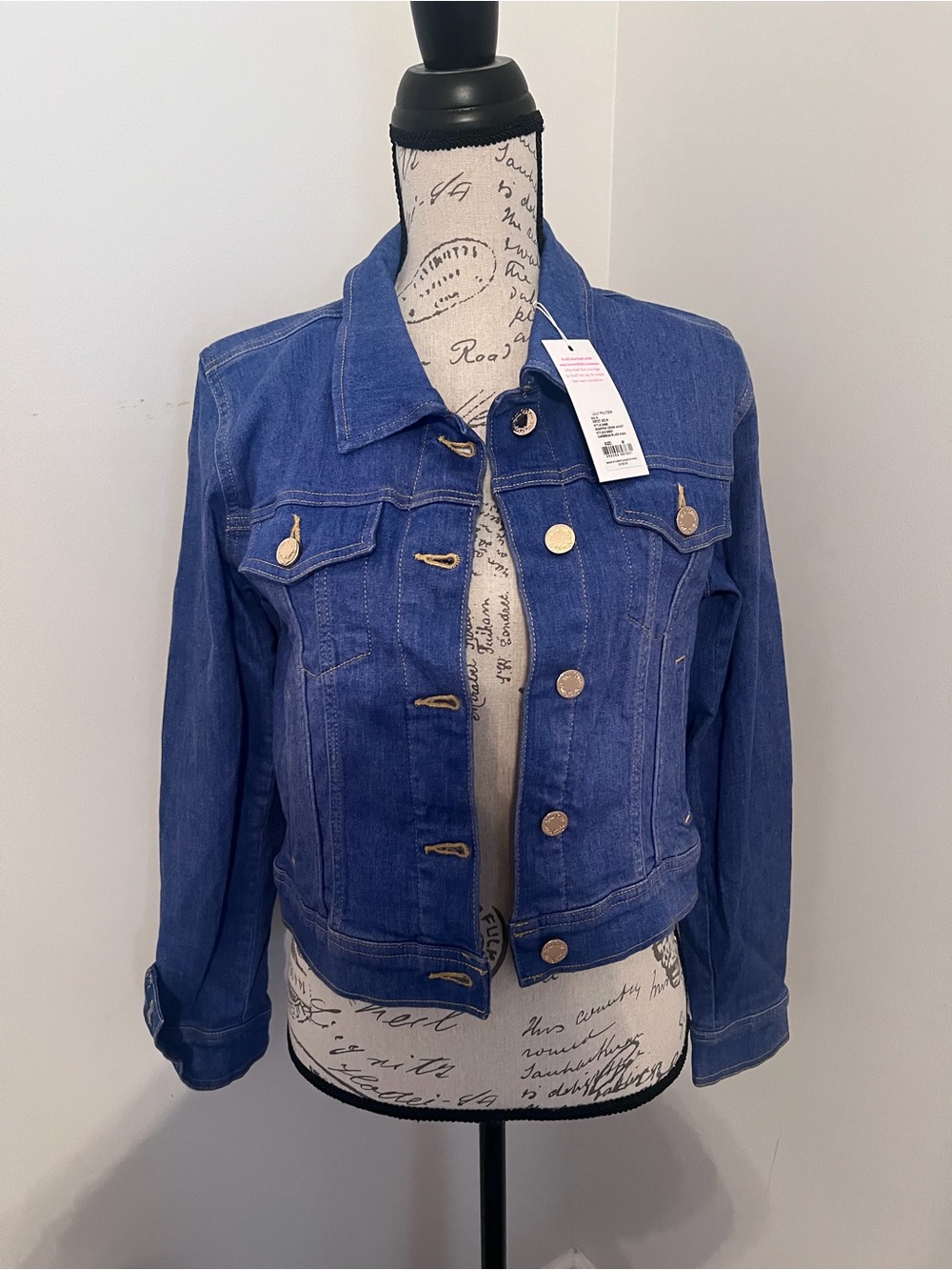 Lilly Pulitzer Blue Denim Jacket